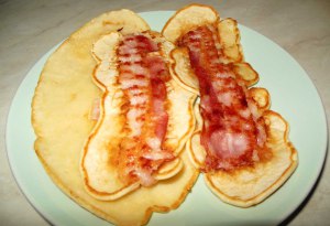 Makin' Bacon Pancakes