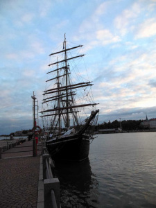 am Hafen in Helsinki
