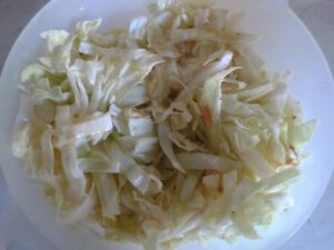 Spitzkohl Salat
