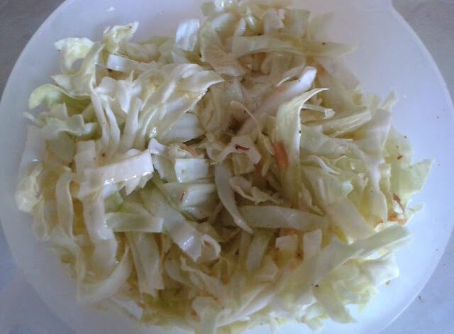 Spitzkohl Salat