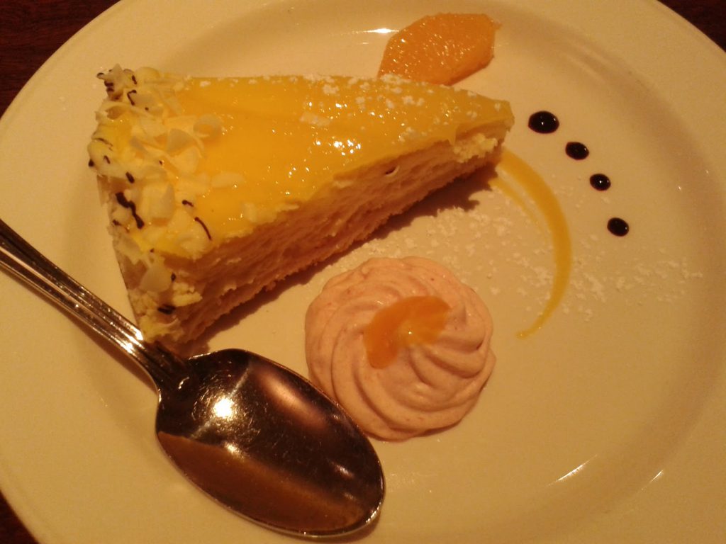 Lemon Cheesecake with Strawberry Cream