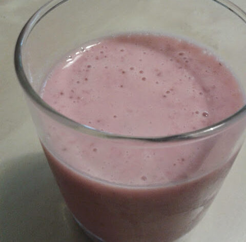 Erdbeermilch