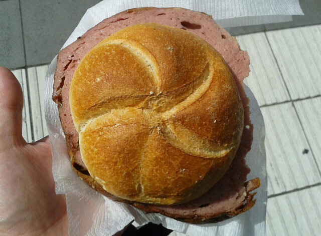 Leberkassemmel