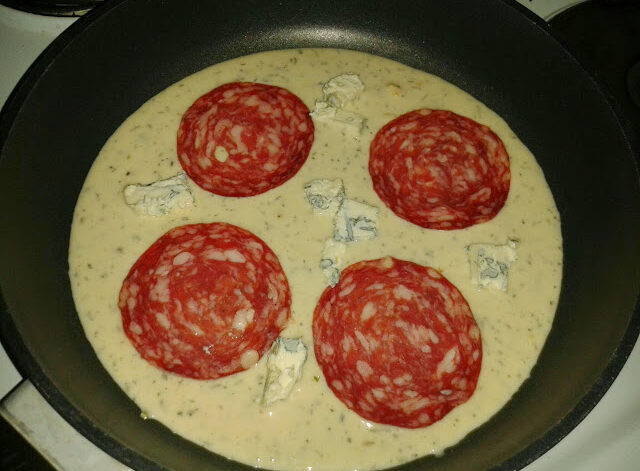 Pizza-Pfannkuchen