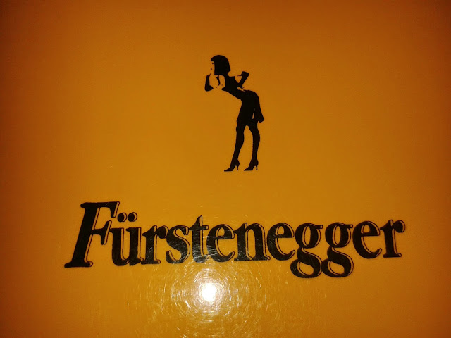 Speisekarte vom Fürstenegger mit Logo