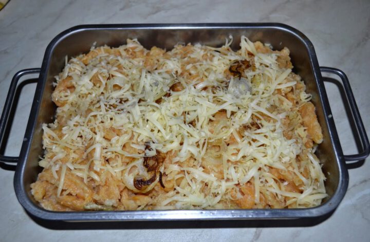 Kürbisspätzle