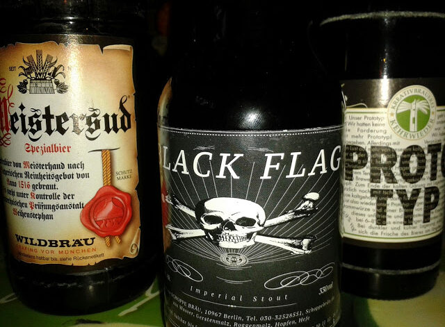 Drei verschiedene Biere