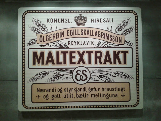 Schild Malzextrakt