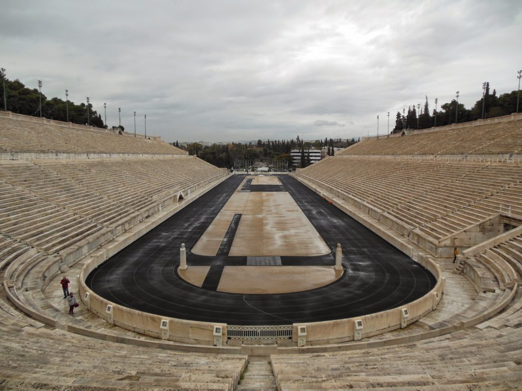 Antikes Olympia-Stadium