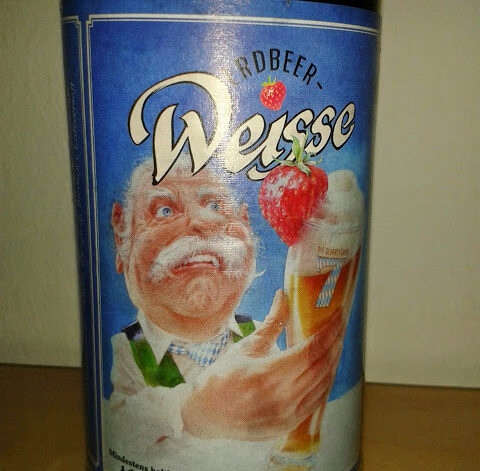 Erdbeer-Weisse Bier
