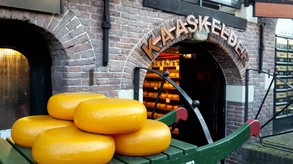 Käseladen in Amsterdam von außen