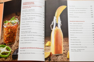 Leberkassemmel und mehr: Inhaltsverzeichnis vom Kochbuch Saucen, Rubs, Marinaden & Grillbutter