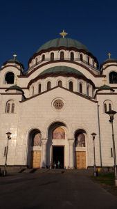 Leberkassemmel und mehr: Temple of Sveti Sava in Belgrad
