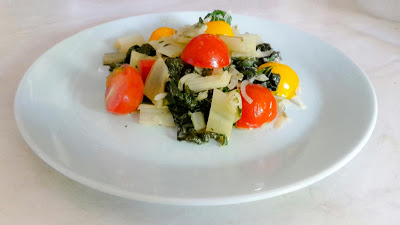 Mangold-Tomaten-Gemüse