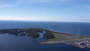 Leberkassemmel und mehr: Blick auf Inseln vor Toronto