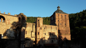 Leberkassemmel und mehr: Schloss in Heidelberg