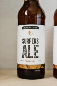 Leberkassemmel und mehr: Craft Bier Surfers Ale von Hopfmeister