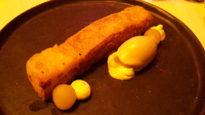 Leberkassemmel und mehr: French Toast im Ramada 17 floor Restaurant in Amsterdam