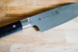 Leberkassemmel und mehr: Santoku-Messer
