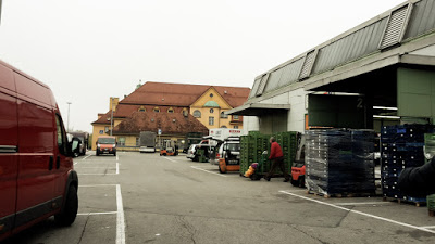 Münchner Großmarkthalle Außengelände