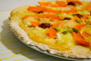 Kürbispizza