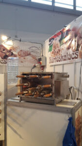 Baumstriezel-Stand auf der Food&Life