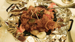 Kathal Tikka mit Jackfruit im Restaurant Kerala