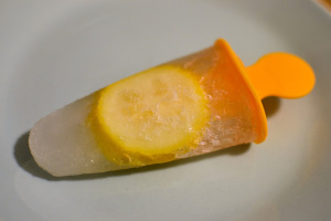 Gin Lemon Popsicle