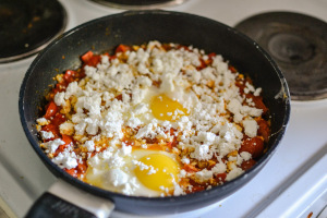 Leberkassemmel und mehr: Shashuka