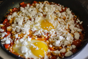 Leberkassemmel und mehr: Shashuka