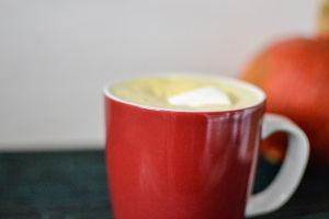 Pumpkin White Hot Chocolate