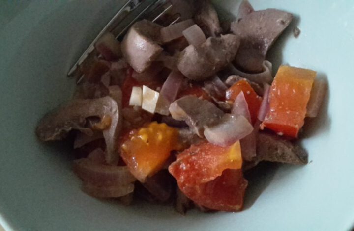 Niere in Weißweinsauce