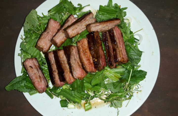 Asiatisch angehauchtes Flanksteak