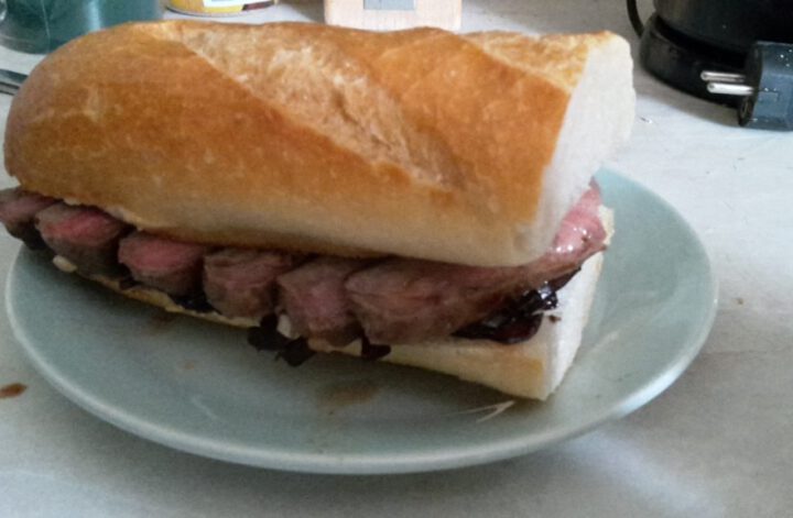 Steaksandwich deluxe