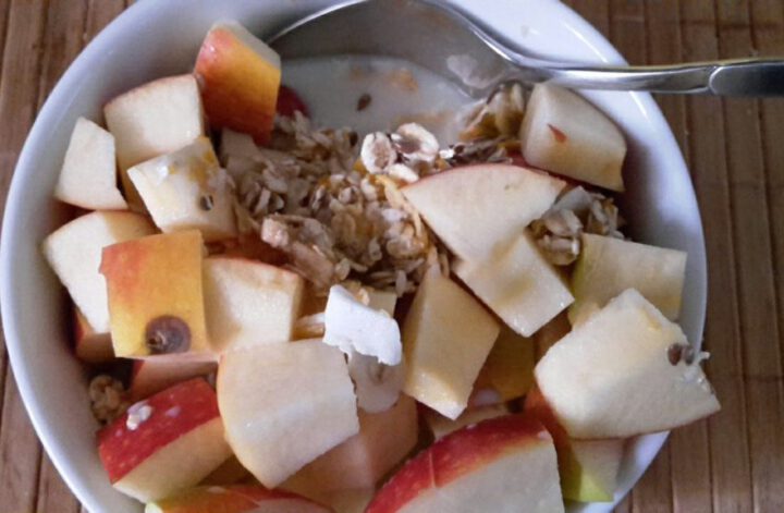 Müsli mit Leinsamen