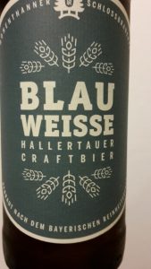 Bier: BLAU WEISSE