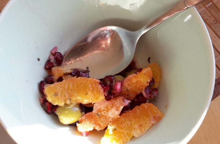 Orangensalat