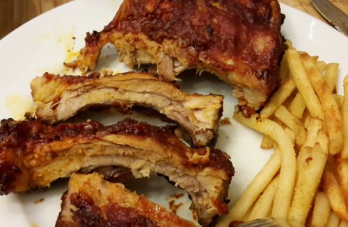 Quick and Dirty: Rippchen mit BBQ-Sauce