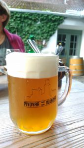 Bier: Pivovar Hluboká und Restaurant Soldiní Sance