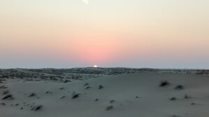 Sonnenaufgang in der Wüste