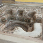 Christliches Taufbecken im Archäologischen Museum in Sousse