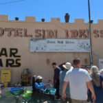 Eingang Hotel Sidi Idriss