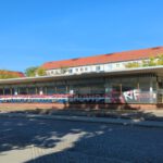 Leer stehendes Gebäude in Eisenhüttenstadt